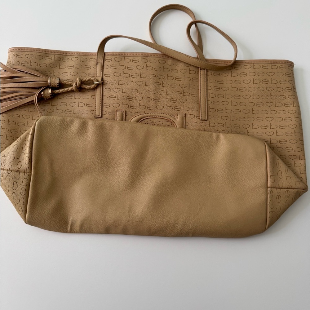 Bebe Large Tote Bag with Tassels - Picture 3 of 12
